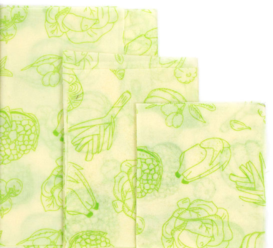 Reusable Beeswax Cloth Wrap Food Fresh Bag Lid Cover Stretch Lid Jungle Party Bees Wax Wrap Plastic Wrap
