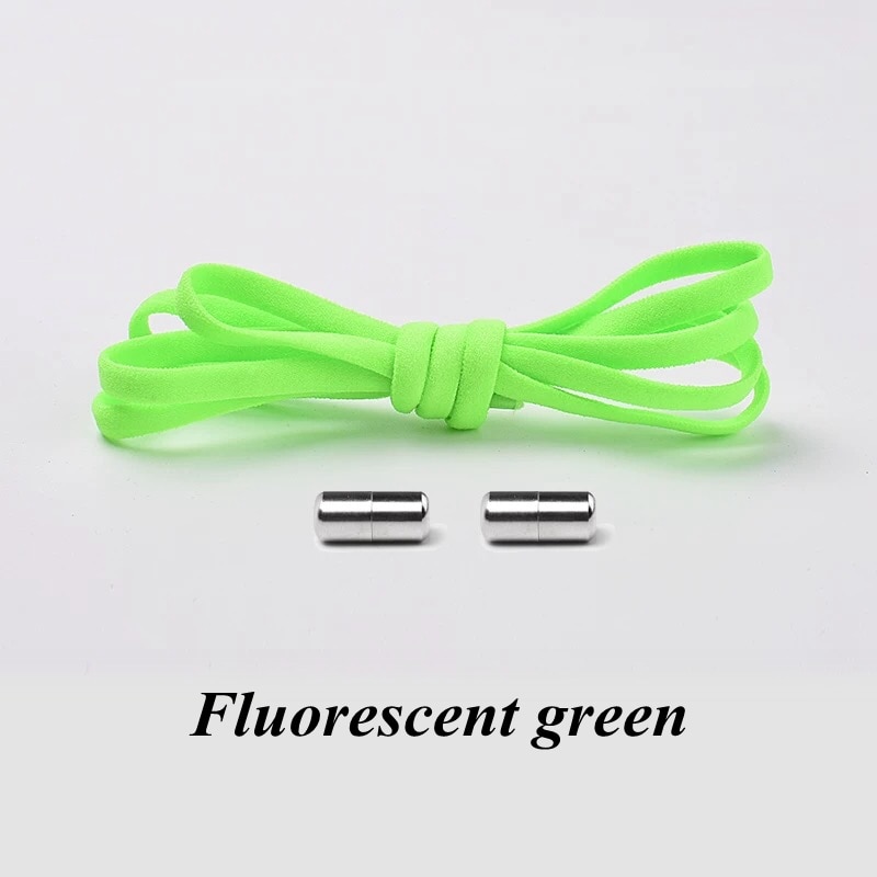 Colorful No Tie Flat Elastic Shoelaces, Quick Safety Flat Shoelace For  Adult, Lazy Shoelaces For Sneakers Canvas Shoes - Temu Denmark